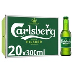 Carlsberg 300ml Bottles 20 Pack